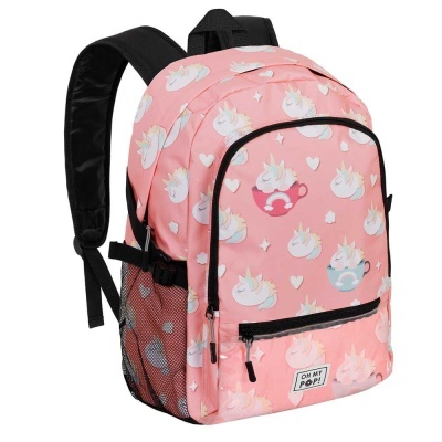 Mochila Escolar Cupnicorn Oh My Pop! 44cm
