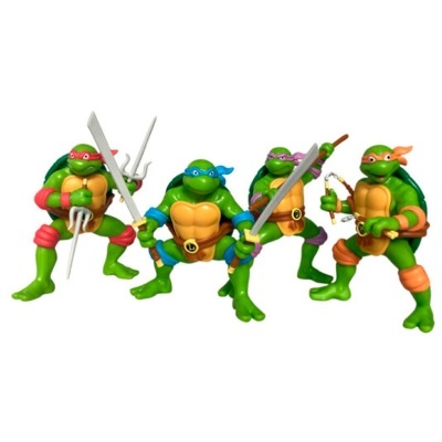 Blister figuras As Tartarugas Ninja
