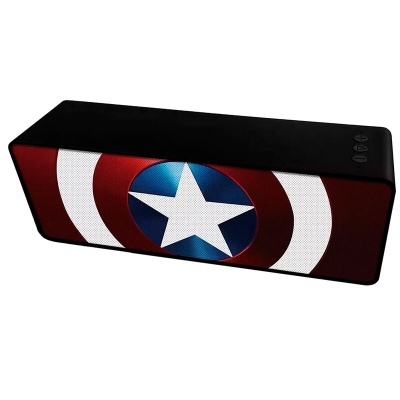 Coluna de som sem fios Capitan America Marvel
