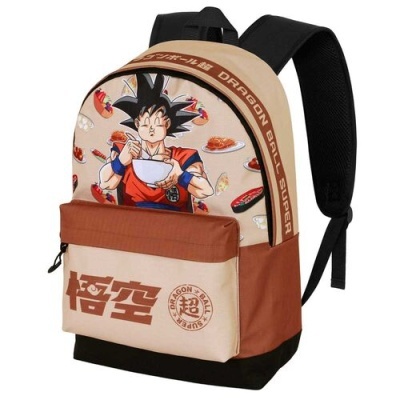 Mochila Escolar Goku Foodie Dragon Ball Z 44cm adaptável