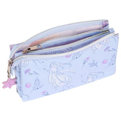 Porta-lápis Believe Frozen II Disney triplo