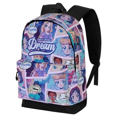 Mochila Escolar Comic Princesas Disney 44cm