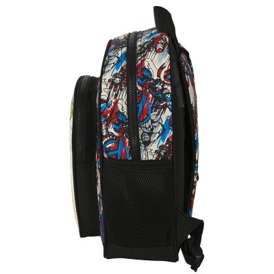 Mochila Pré-Escolar Forever Avengers Marvel 33cm adaptável
