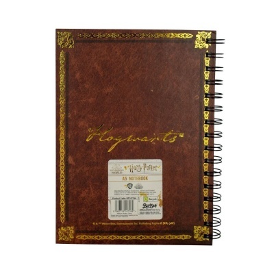 Caderno A5 Hogwarts Harry Potter