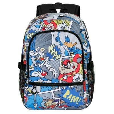 Mochila Escolar Batman Looney Tunes 100th Anniversary 44cm