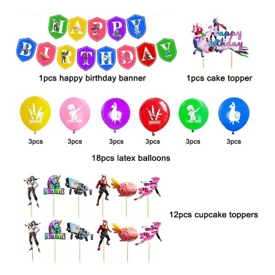 Kit aniversário Fortnite