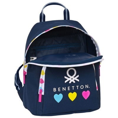 Mochila Casual Love Benetton 30 cm