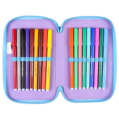 Estojo com material Frozen 2 triplo