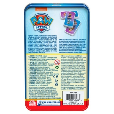 Dominó Paw Patrol Patrulha Pata