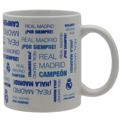 Caneca Cerâmica Real Madrid 330ml