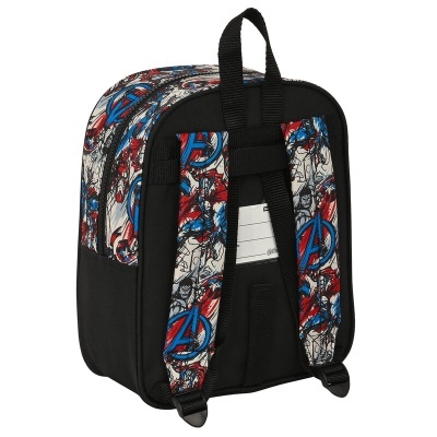Mochila Pré-Escolar Forever Avengers Marvel 27cm adaptável