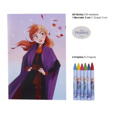 Set Papelaria Escolar Frozen 2