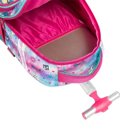 Pack Trolley Escolar Unicórnio Rainbow