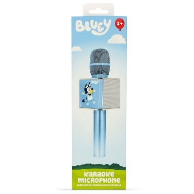 Microfone Karaoke Bluey e Bingo
