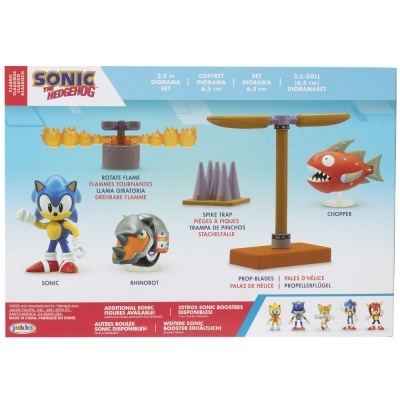 Blister diorama wave 2 Sonic The Hedgehog 6cm