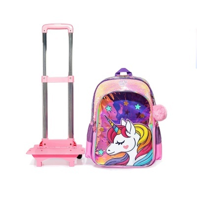 Pack Trolley Escolar Unicorn