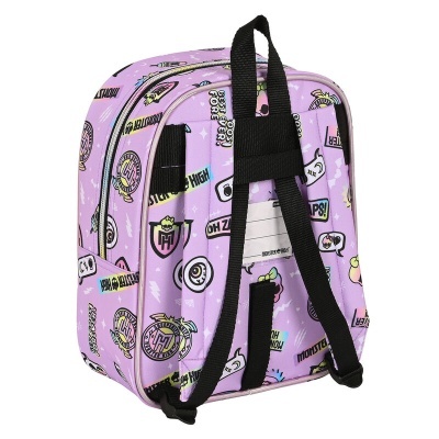 Mochila Pré-Escolar Best Boos Monster High adaptável 27 cm