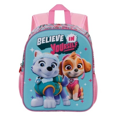 Mochila 3D Pré-Escolar Believe Youself Paw Patrol 31 cm