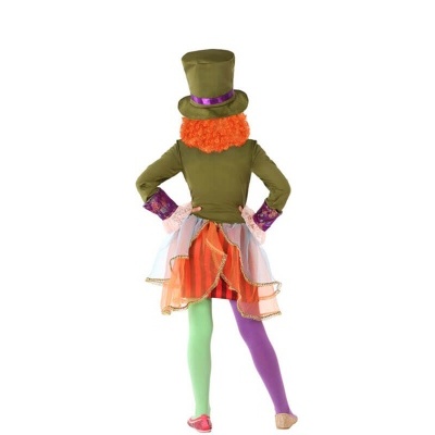 Fato de Chapeleiro Louco para menina - Alice no País das Maravilhas