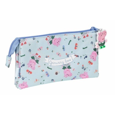 Porta-lápis Peppa Pig "Urban Farmer" triplo