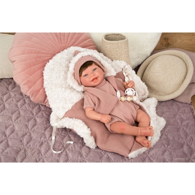 ARIAS REBORN 45 CM GIMENA COM SACO DE DORMIR