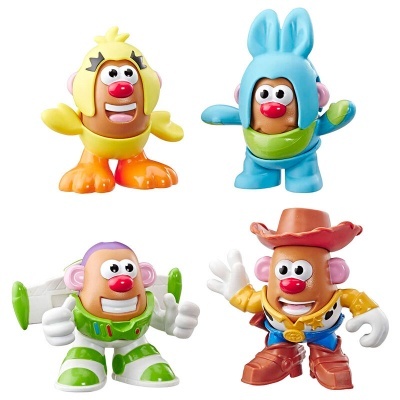 Pack 4 figuras Mr Potato Toy Story Disney 8cm