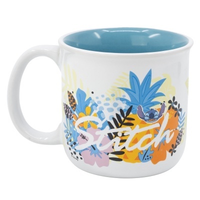 Caneca de cerâmica Stitch Palms 400 ML