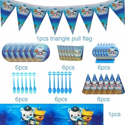 Kit aniversário Octonautas