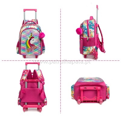 Pack Trolley Escolar Unicorn Magic