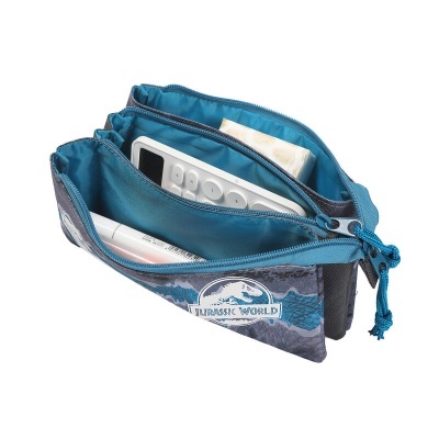 Porta-lápis Triplo Jurassic World