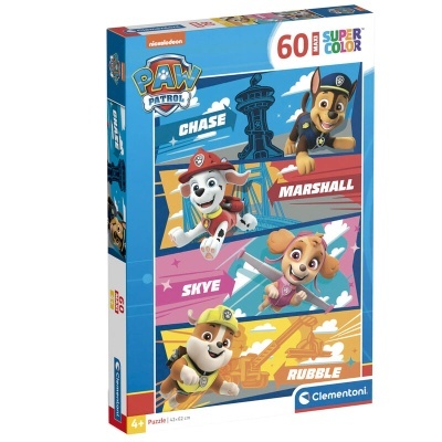 Puzzle maxi Patrulha Pata Paw Patrol 60pcs