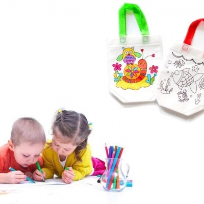 Lembranças aniversário - 10 sacos colorir