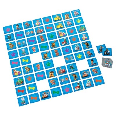 Mala com Jogo da memória Paw Patrol Patrulha Pata