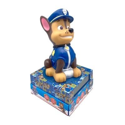 Candeeiro 3D com despertador Patrulha Pata Paw Patrol Chase