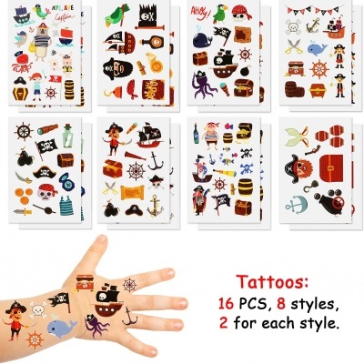 Lembranças aniversário - brinquedos piratas