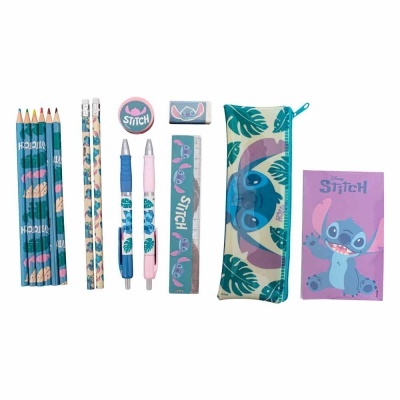 Blister papelaria Stitch Disney 14pzs