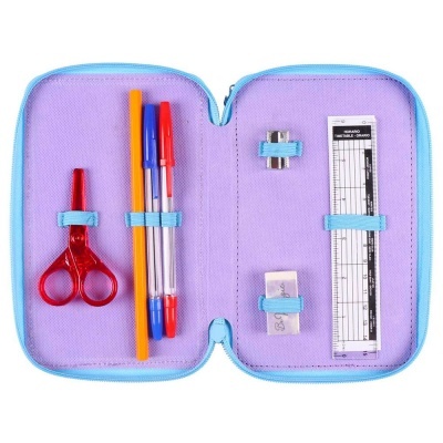 Estojo com material Frozen 2 triplo