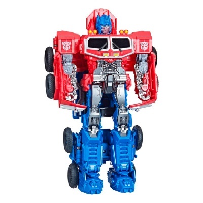 Figura Optimus Prime Smash Changers O Despertar das Bestas Transformers 23cm