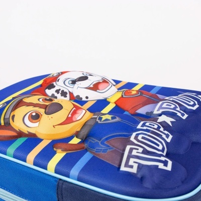 Mochila 3D Pré-Escolar Patrulha Pata 31cm