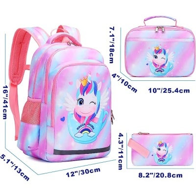 Conjunto Escolar Magical Unicorn
