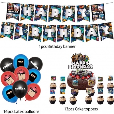 Kit aniversário Roblox