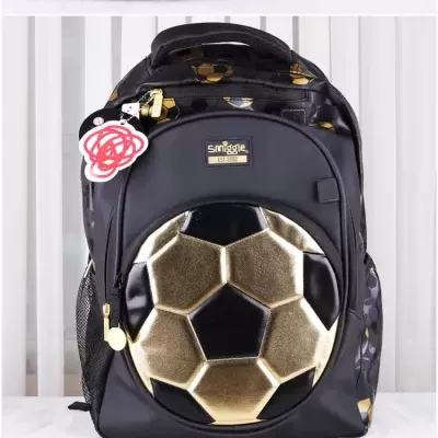 Conjunto Escolar Futebol - Mochila + lancheira térmica + estojo + garrafa