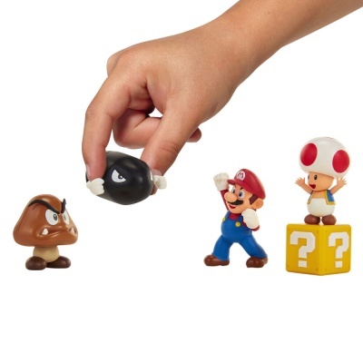 Blister diorama clássico Super Mario Nintendo