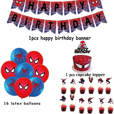 Kit aniversário Homem Aranha / Spiderman