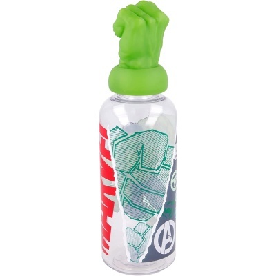 Garrafa com Tampa Hulk 3D