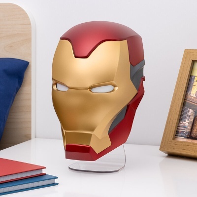 Candeeiro Capacete Iron Man Marvel 22cm