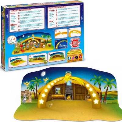 Calendário de advento infantil Presépio