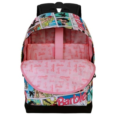Mochila Escolar Comic Barbie 44cm adaptável