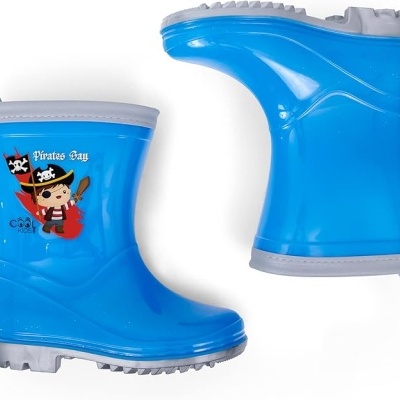 Galochas / Botas de Água de Criança Piratas
