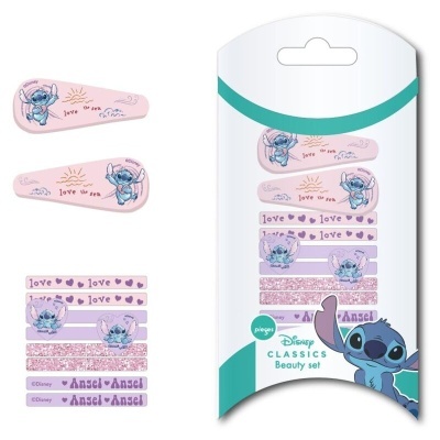 Blister acessórios para o cabelo do Stitch Disney